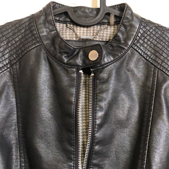 Black Rivet Jackets & Coats Black Rivet Faux Leather Moto Biker Jacket Poshmark